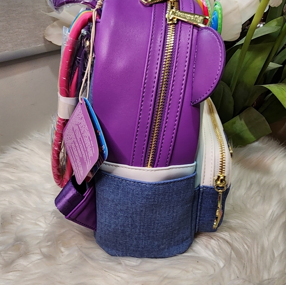 Set of 2 Lisa Frank Panda Painter Cosplay Backpack&Matching wristlet new - Picture 5 of 6